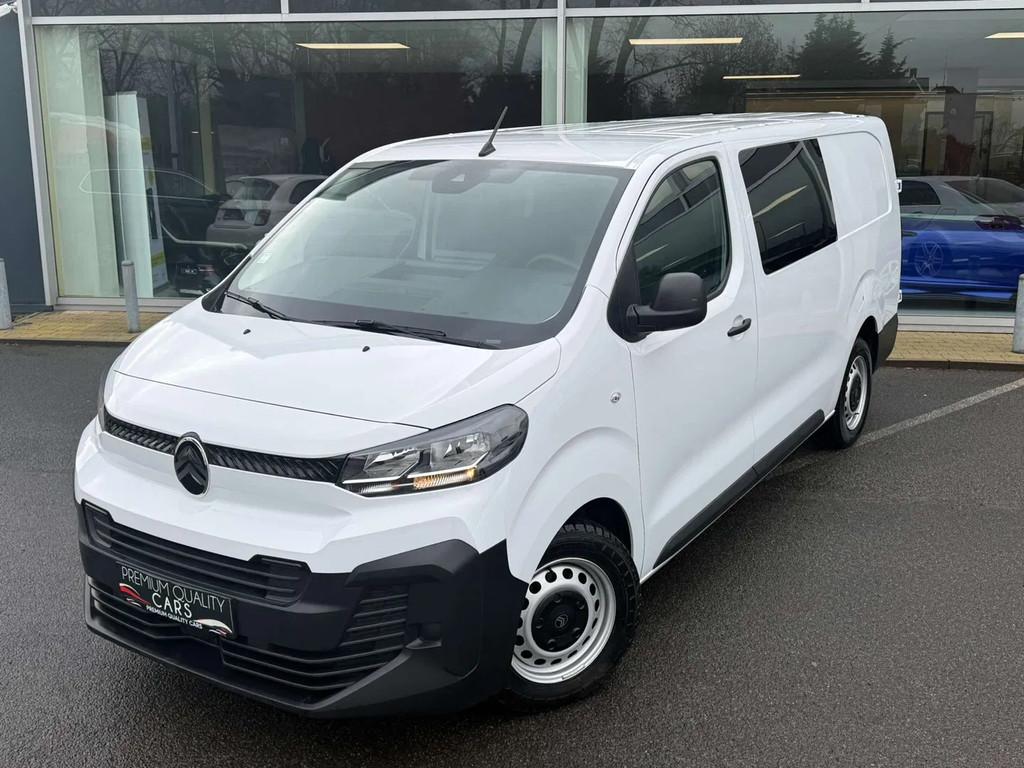 Citroën Jumpy DUBBELE CABINE / CAMERA / CARPLAY / AIRCO / L, Auto's, Citroën, Automaat, 4 deurs, Stof, Gebruikt