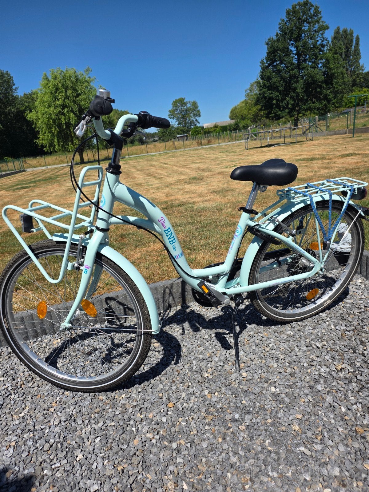 kinderfiets, Fietsen en Brommers, 20 inch of meer, Velgrem, Versnellingen, Zo goed als nieuw