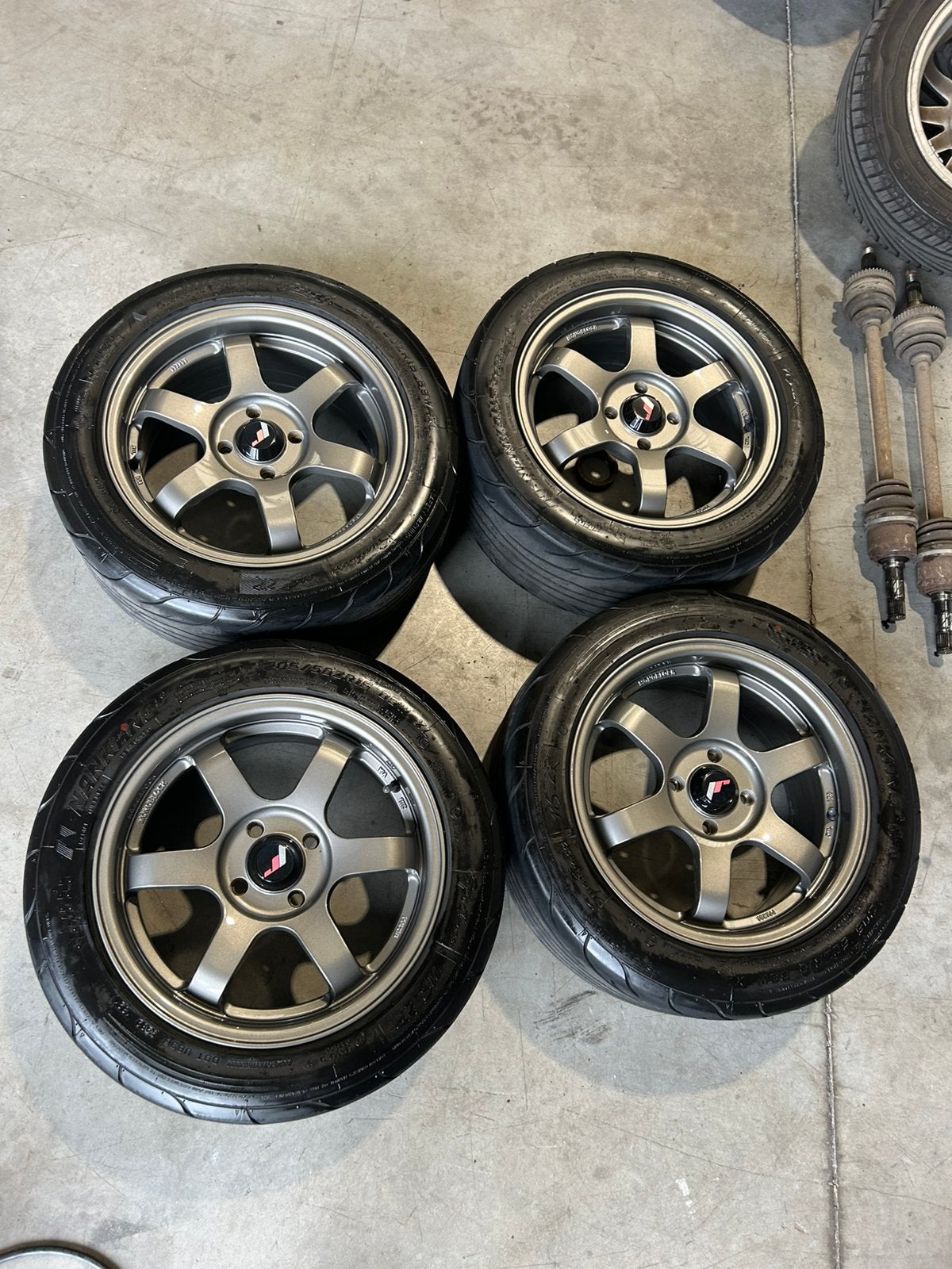 4x100 Japan Racing JR3 15”, Ophalen