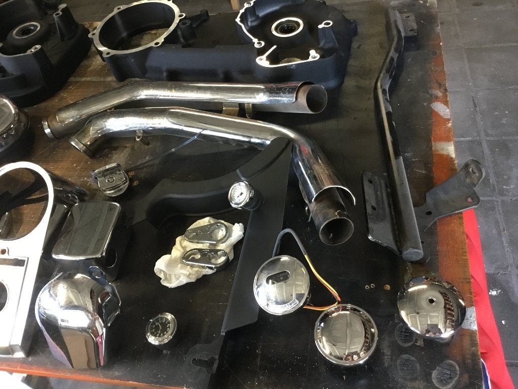 Harley Davidson onderdelen, Motoren, Ophalen