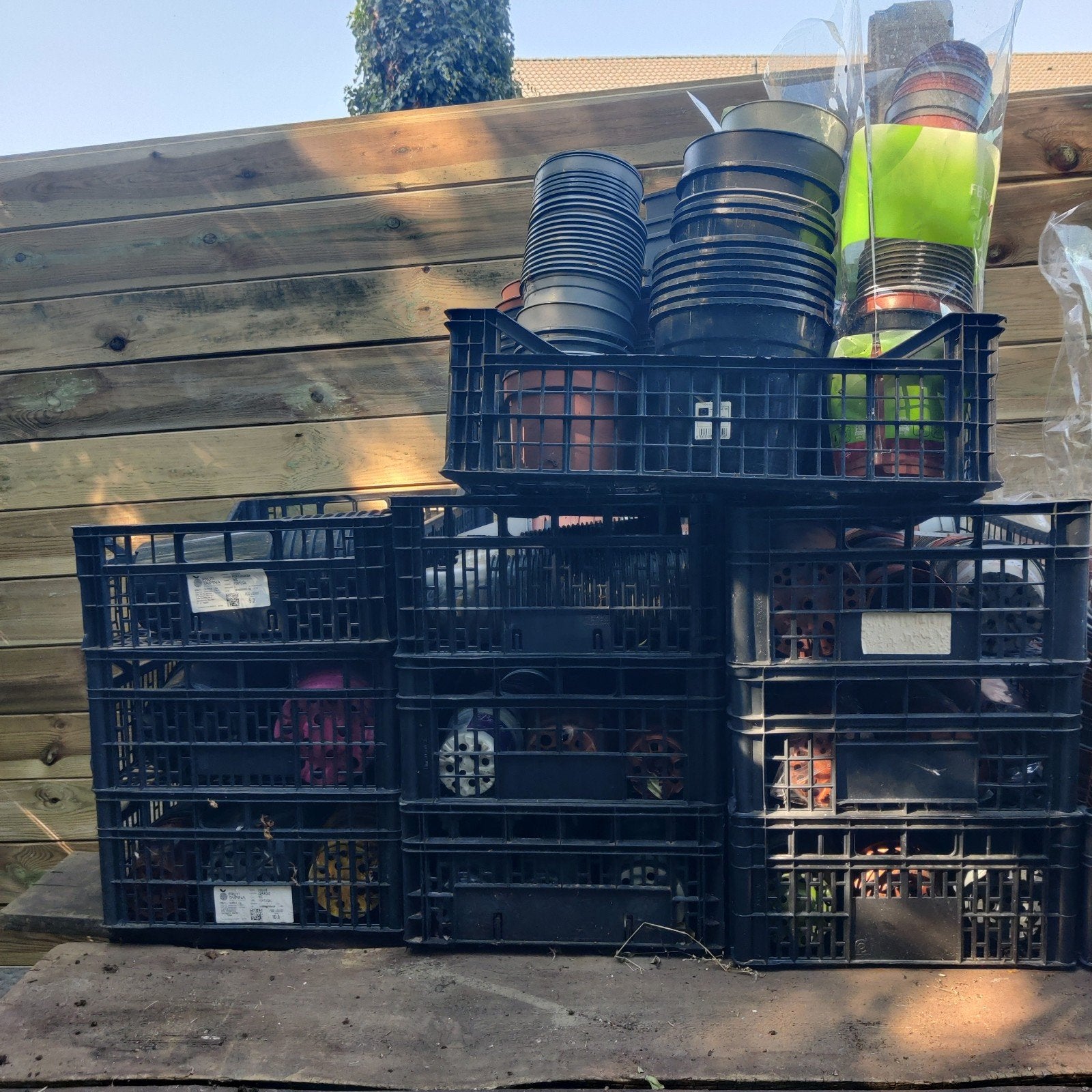 gros lot de pots pour plantation, Jardin & Terrasse, Enlèvement