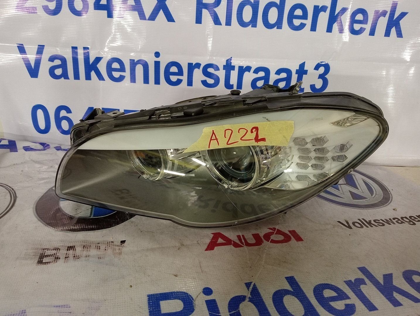 Koplamp BMW 5 Serie F10 F11 Xenon 2009-2013 Links 720324521, -, Utilisé, -, Enlèvement ou Envoi