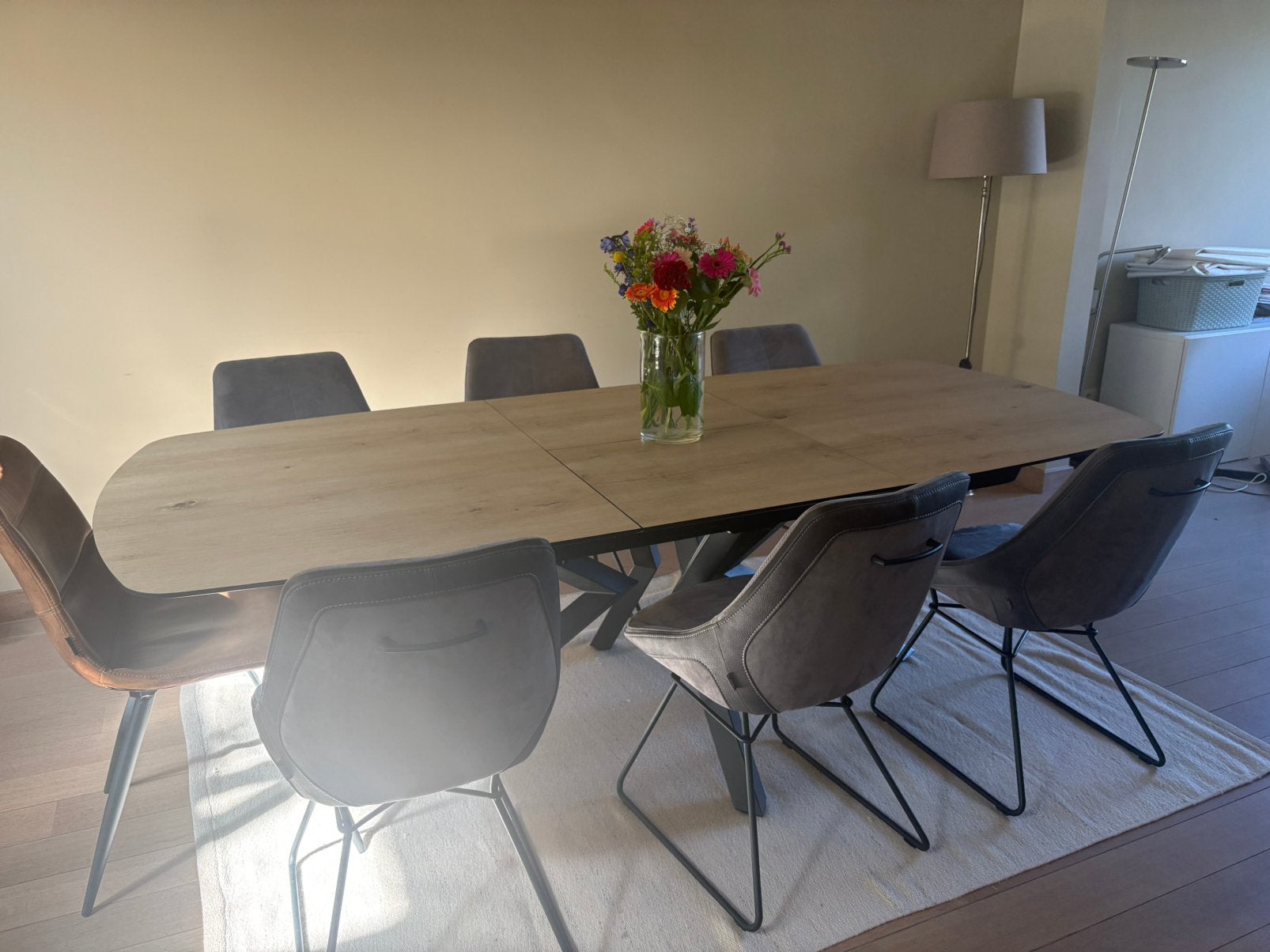 Eettafel, Huis en Inrichting, Ophalen, Zo goed als nieuw