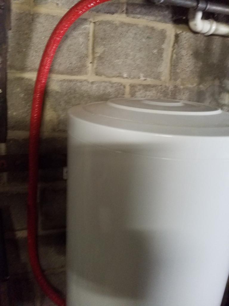 Boiler blues 100liter, Doe-het-zelf en Bouw, Chauffageketels en Boilers, Ophalen, Zo goed als nieuw, Boiler, 3 t/m 5 jaar oud