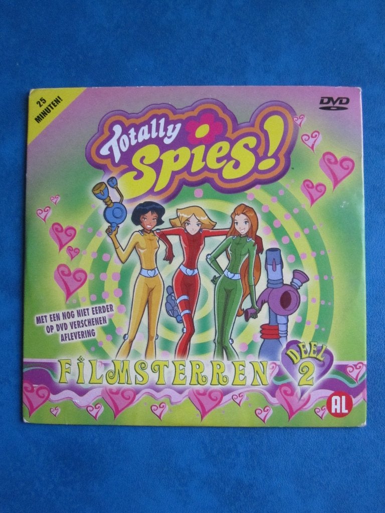 Totally Spies! - Filmsterren, Cd's en Dvd's, Tekenfilm, Digipak, Zo goed als nieuw, Alle leeftijden
