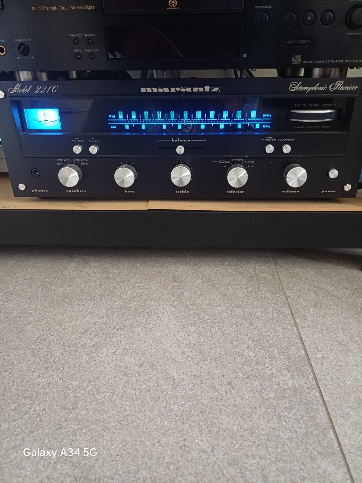 Marantz 2216, Audio, Tv en Foto, Versterkers en Ontvangers, Ophalen of Verzenden, Marantz