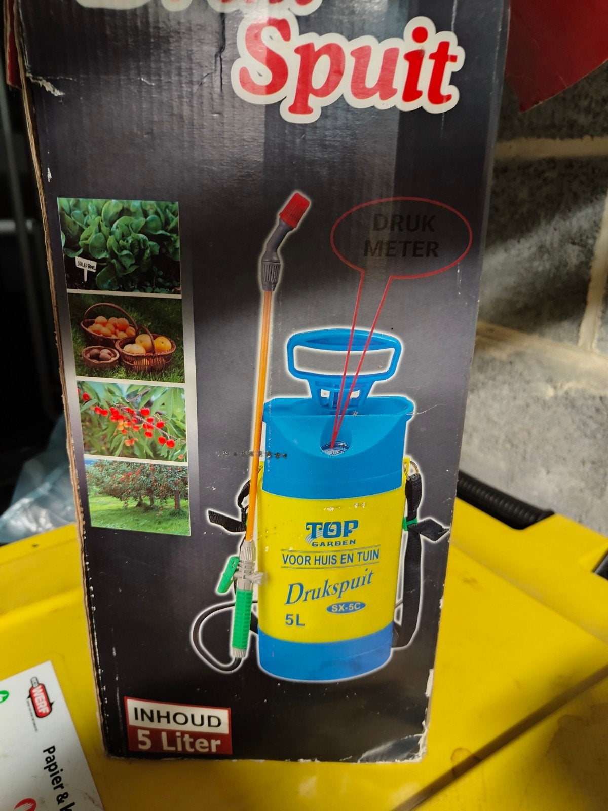 Drukspuit nog niet gebruikt, Jardin & Terrasse, Désherbeurs, Enlèvement