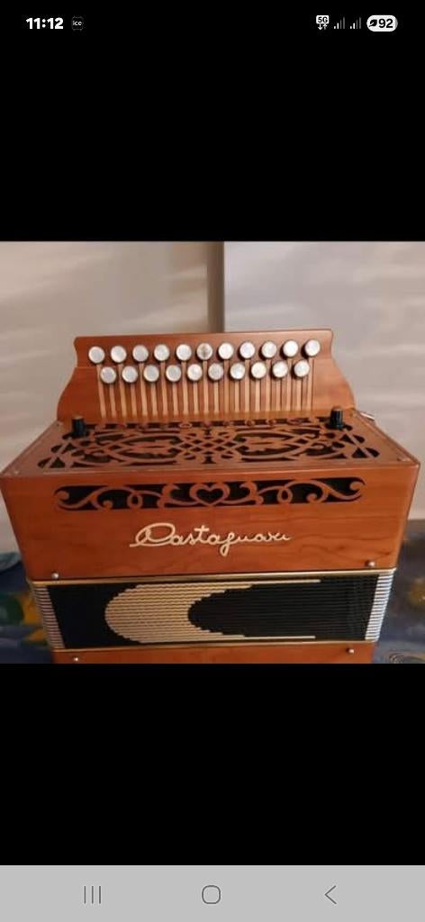 Accordeon diatonique, Musique & Instruments, Autres marques, Autres formats, Comme neuf, Enlèvement