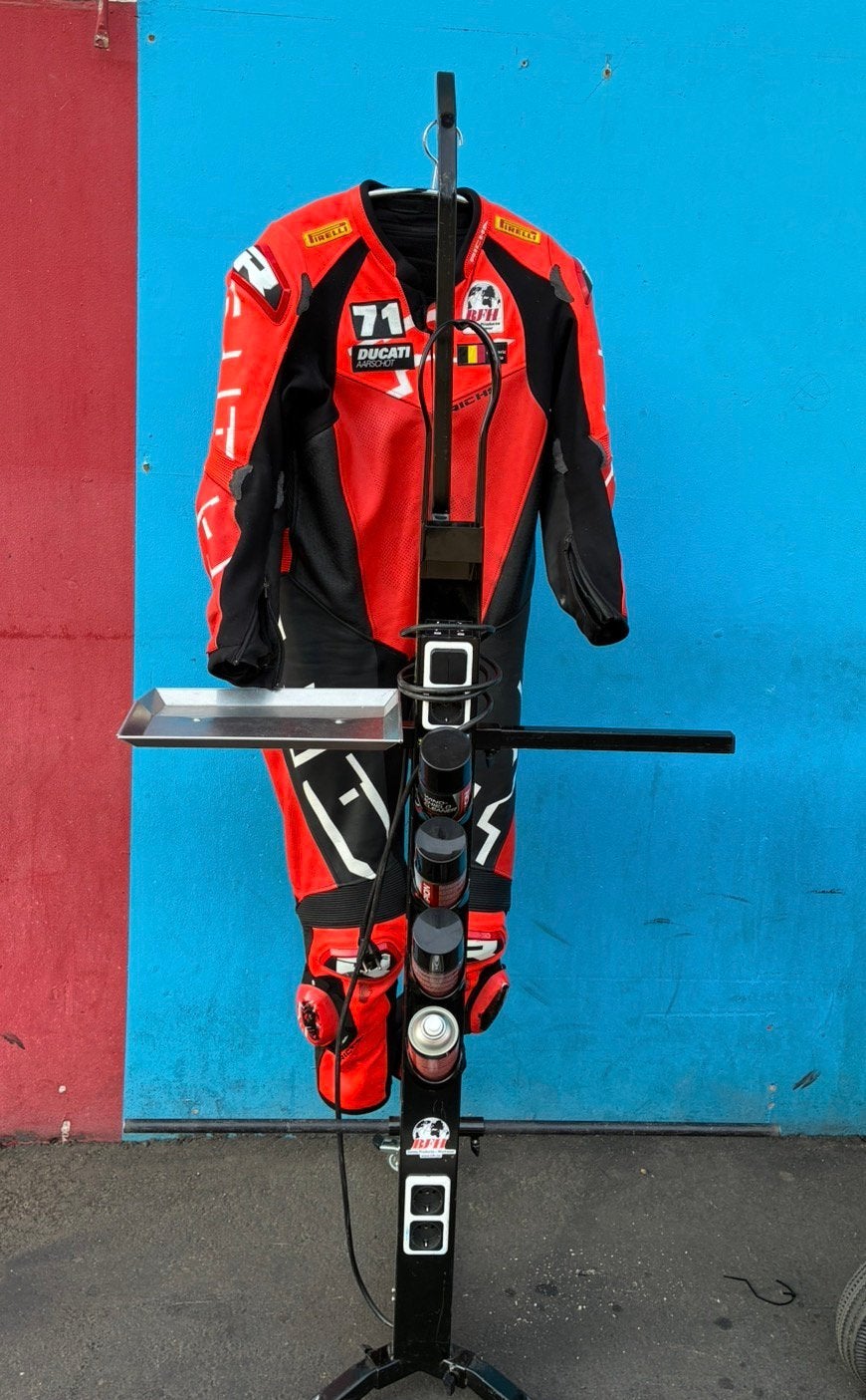 Paddockstand Rieger, Motoren, Ophalen, Gebruikt