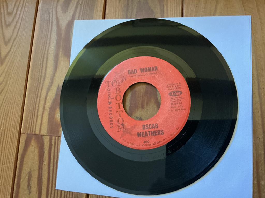 7” Oscar Weathers - bad woman, Cd's en Dvd's, Vinyl | R&B en Soul, Ophalen of Verzenden, Gebruikt