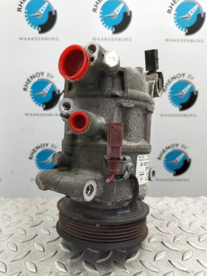 VOLKSWAGEN TRANSPORTER AIRCO COMPRESSOR / AIRCOPOMP 3Q081680, Ophalen of Verzenden, Gebruikt, ARN erkend
