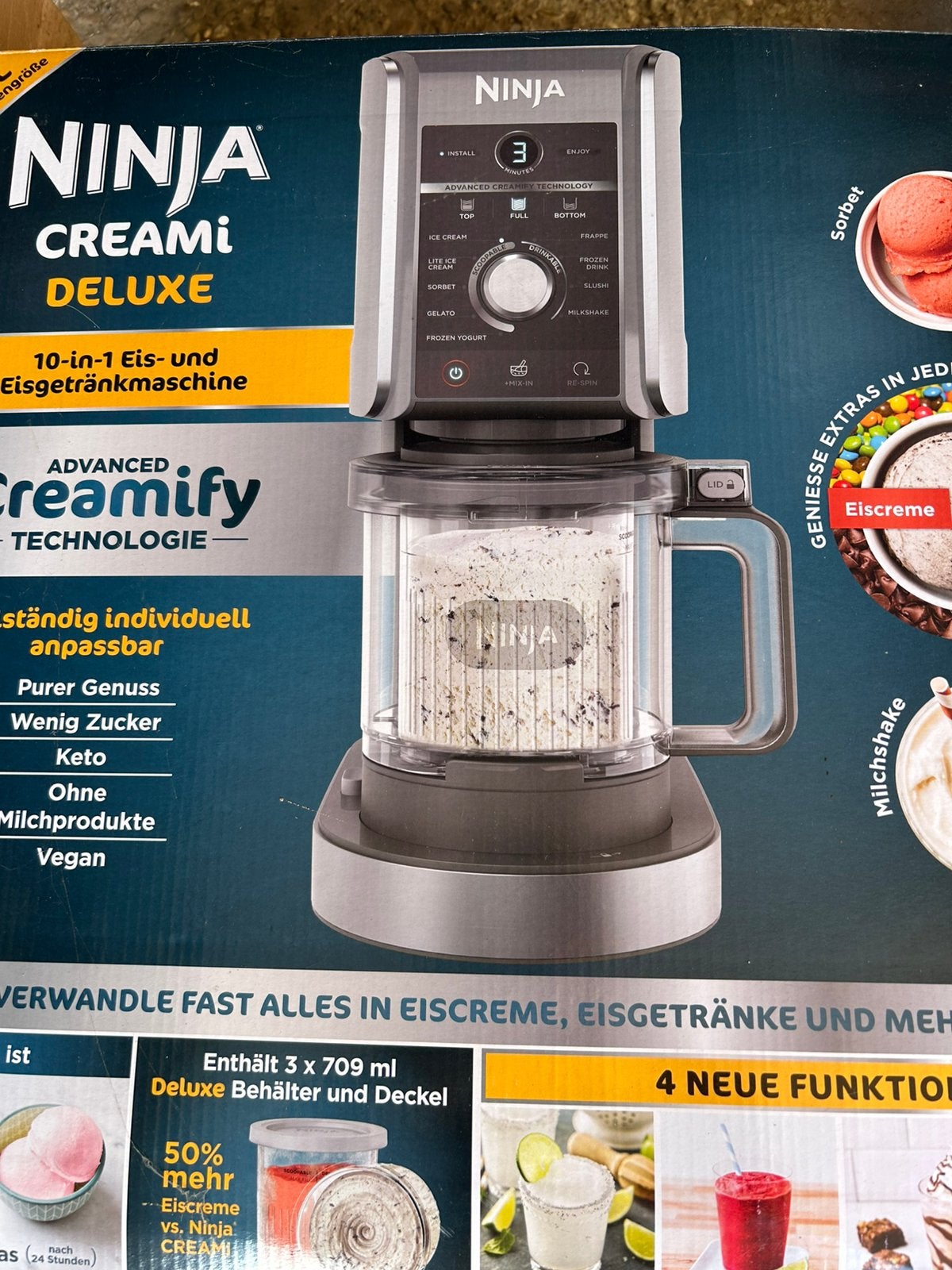 Ninja creami deluxe, Ophalen, Zo goed als nieuw