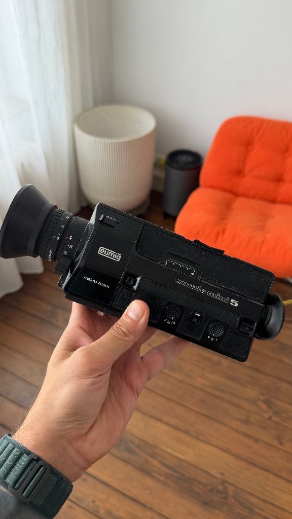 Eumig Mini 5 – vintage 8mm filmcamera, Audio, Tv en Foto, Ophalen of Verzenden, 8mm, Camera