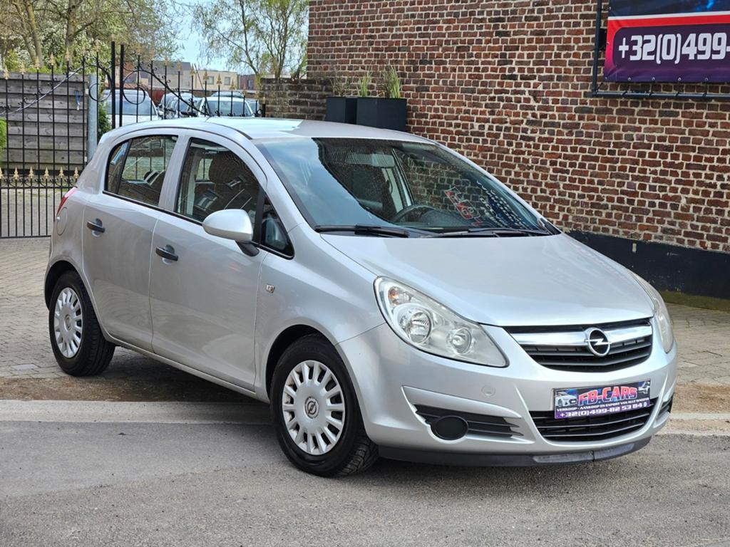 Opel Corsa 2007 1.3 Cdti Climatisation/avec inspection, Autos, Argent ou Gris, Achat, Entreprise, Boîte manuelle