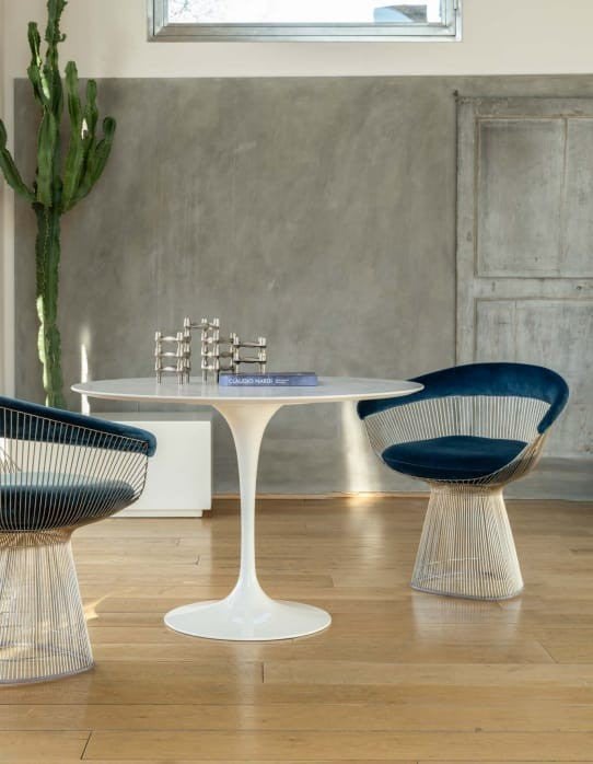 Laminate houten tops tulipe tafels eero saarinen mid-century, Huis en Inrichting, Ophalen of Verzenden