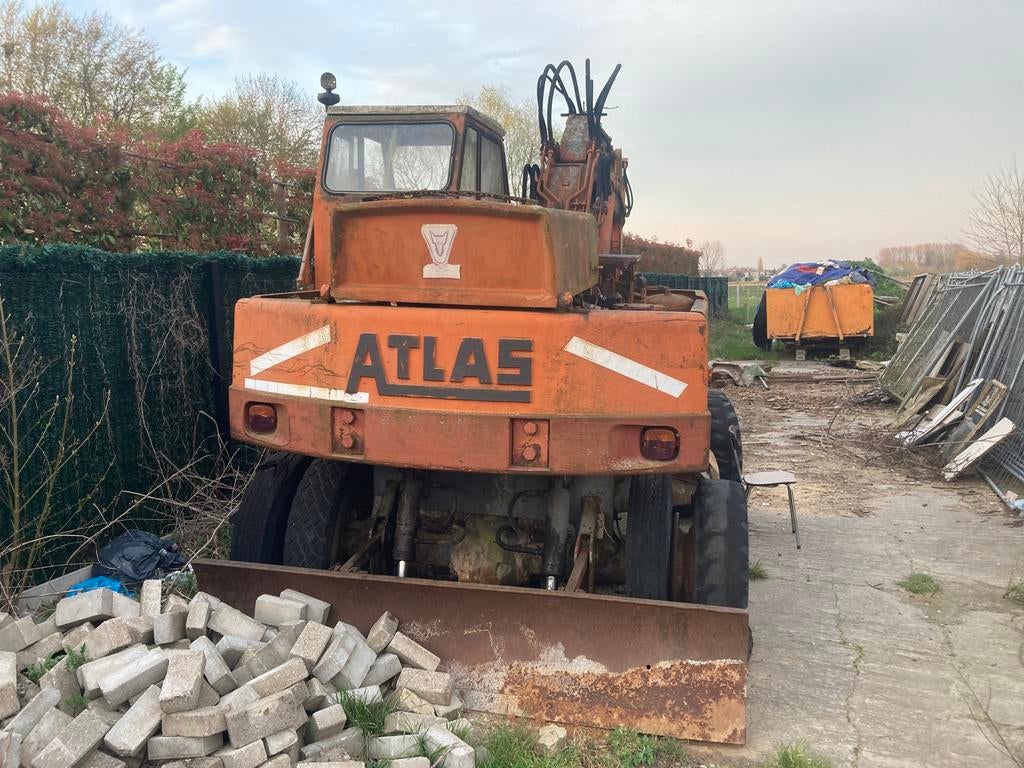 Graafmachine, Ophalen