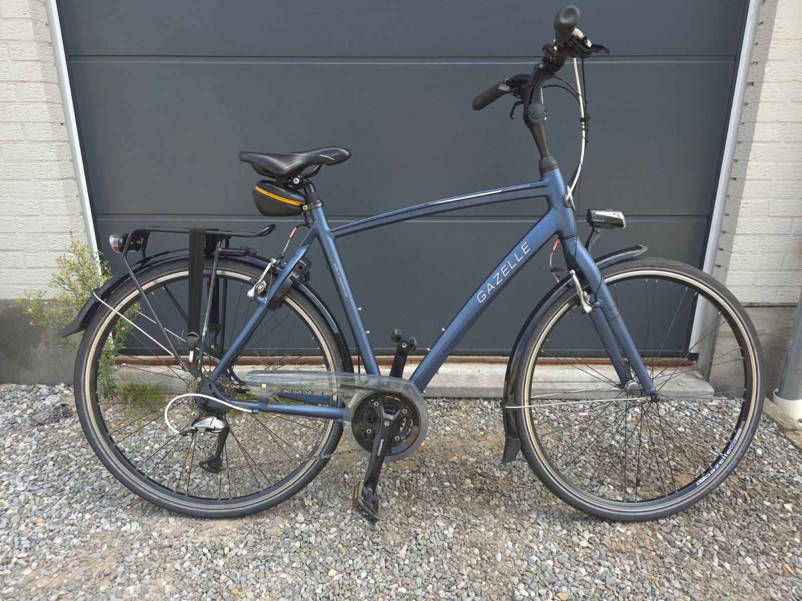 Gazelle Chamonix S24 H57 cm in Zeer Nette Staat!, Fietsen en Brommers, Fietsen | Heren | Herenfietsen, Ophalen, Velgrem, Versnellingen