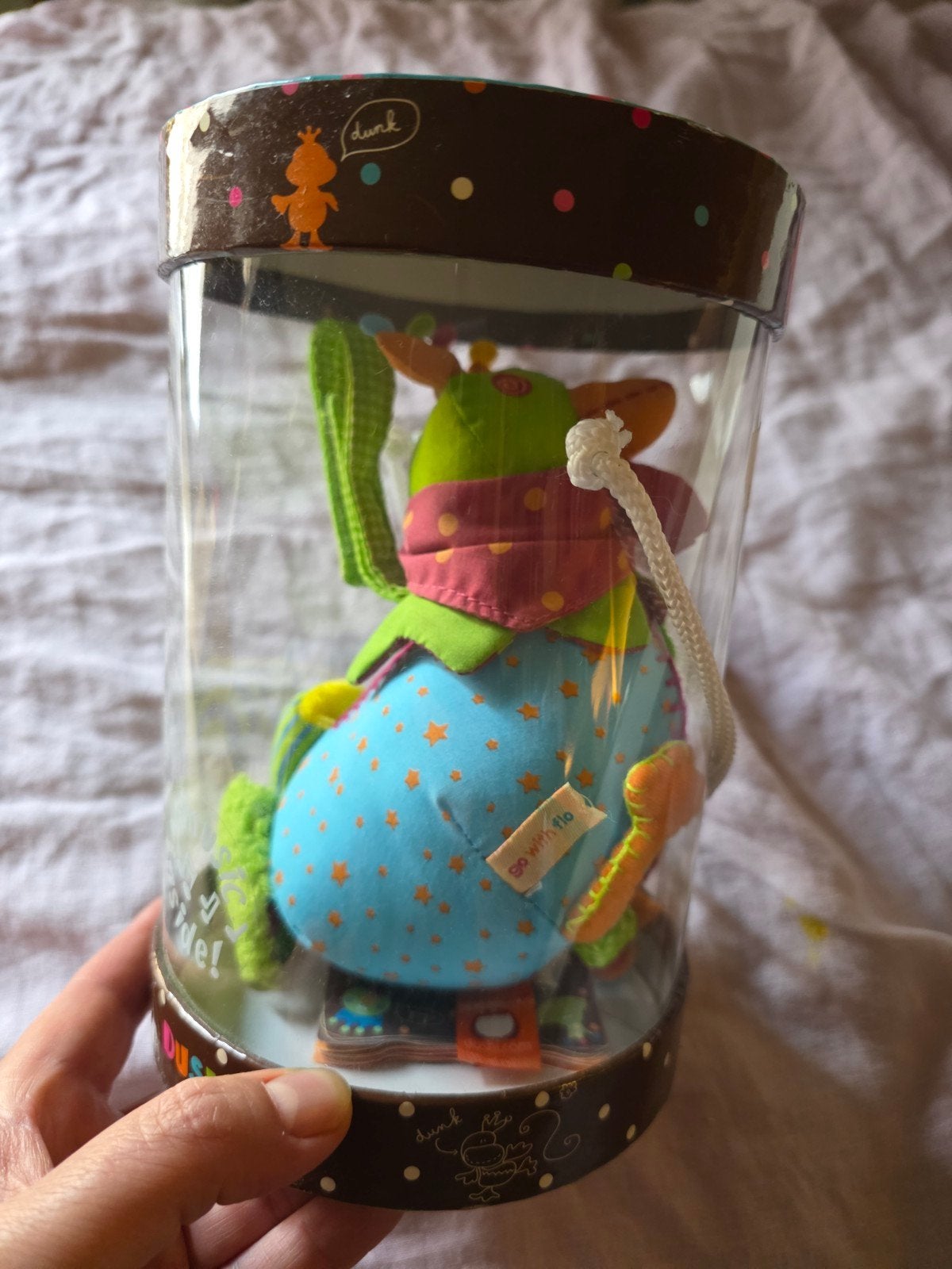 DUSHI sensorisch babyknuffeltje, Kinderen en Baby's, Ophalen of Verzenden