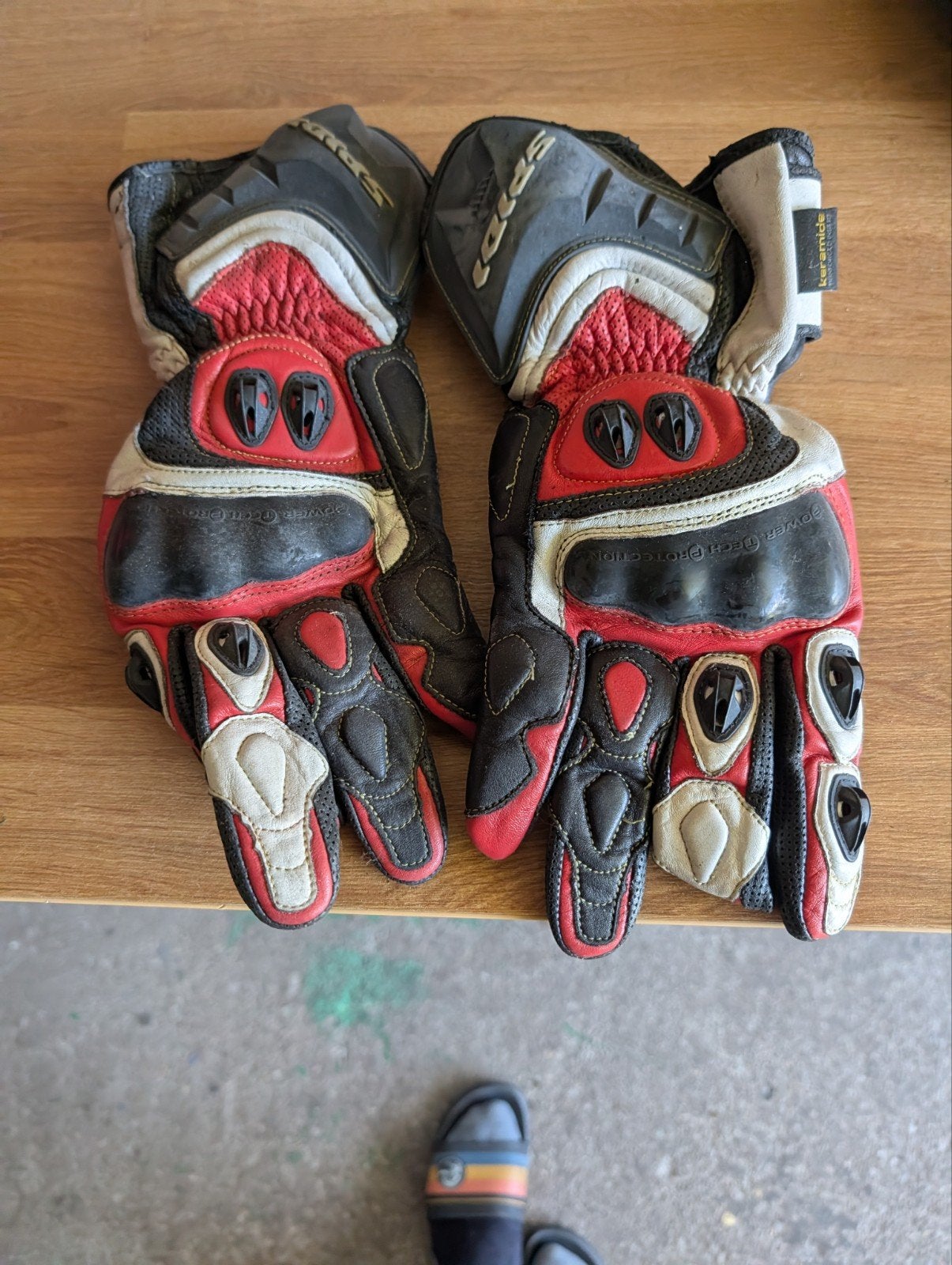 Motor handschoenen maat 10 xxl, Antiek en Kunst, Ophalen