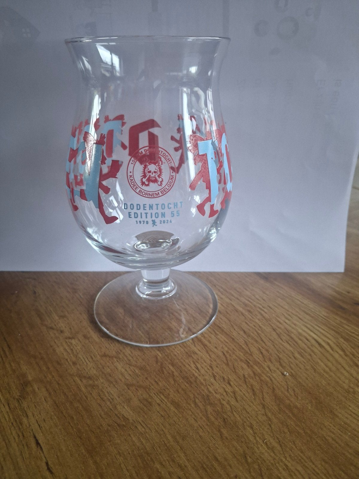 duvelglas dodentocht 2025, Ophalen, Nieuw, Glas of Glazen