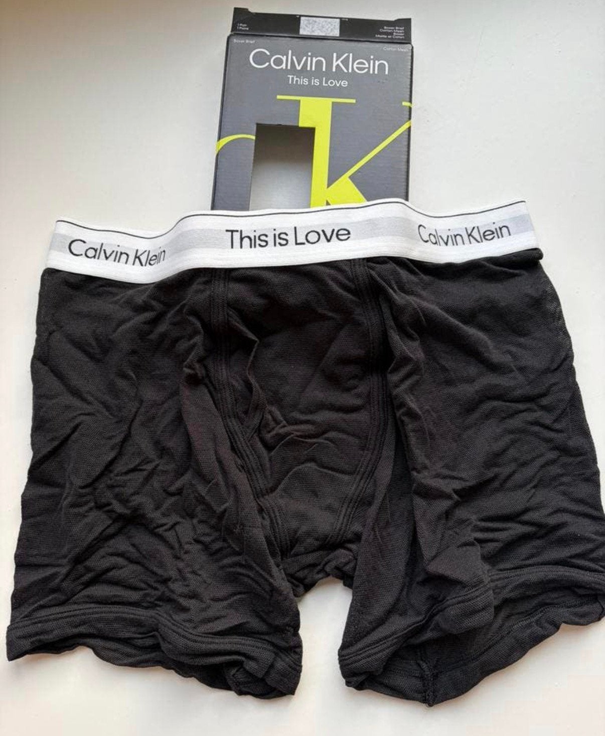 Slip Calvin Klein en maille neuf, Vêtements | Hommes, Sous-vêtements, Enlèvement ou Envoi, Noir, Boxer