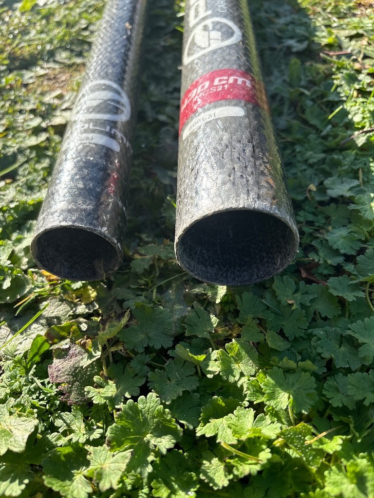 Carbon mast met mastvoet en mastverlenger voor windsurfen, Watersport en Boten, Ophalen, Gebruikt, Met mast, Prolimit