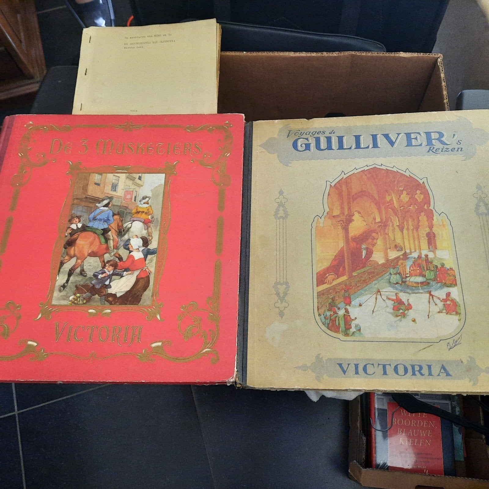 Victoria en Liebig prentjes boeken . Bieden ., Enlèvement ou Envoi, Utilisé, Zie boeken, Livre d'images