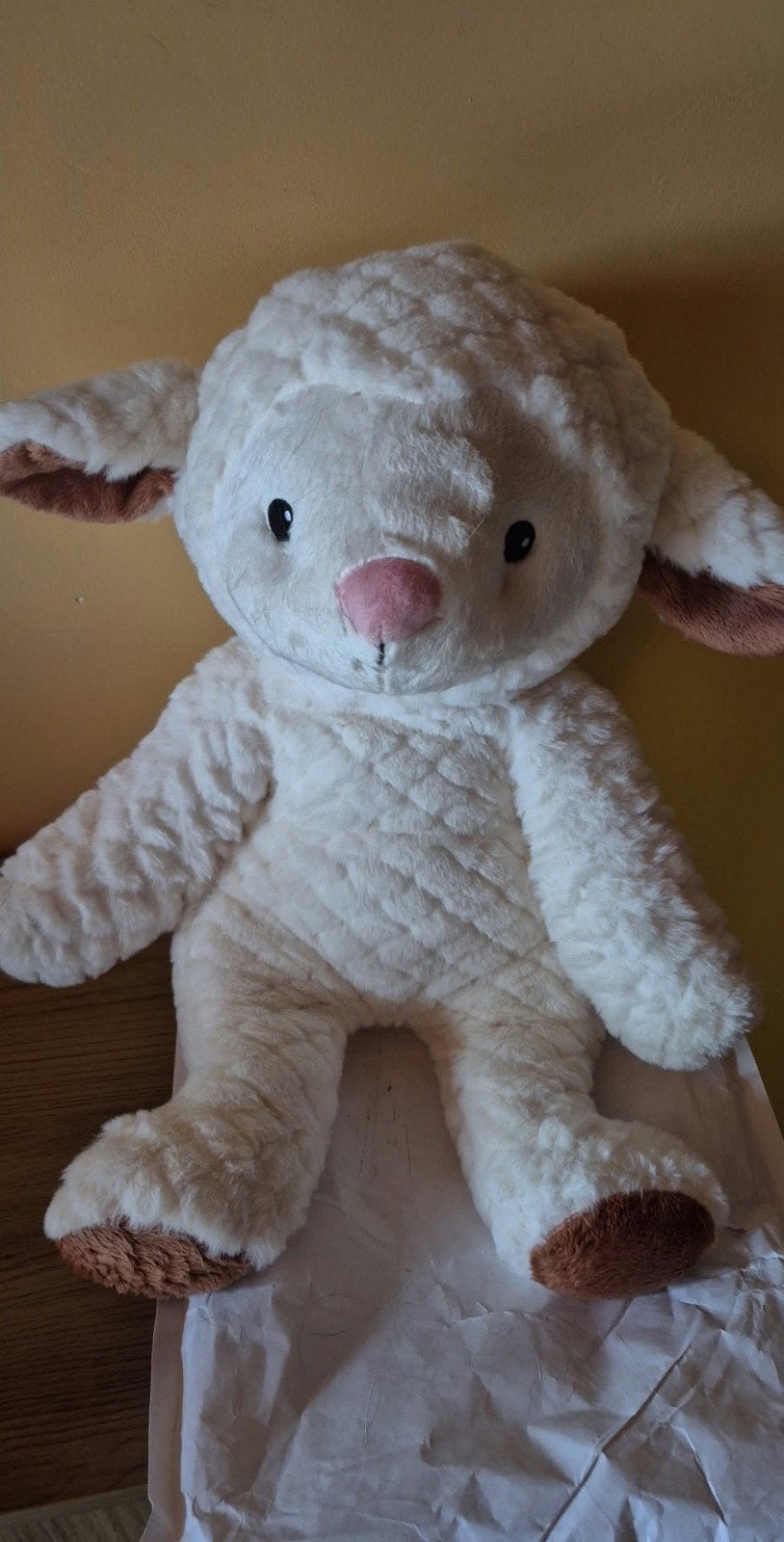 lotgenootje schaap, Kinderen en Baby's, Overige merken, Handgemaakt, Overige karakters, Overige typen