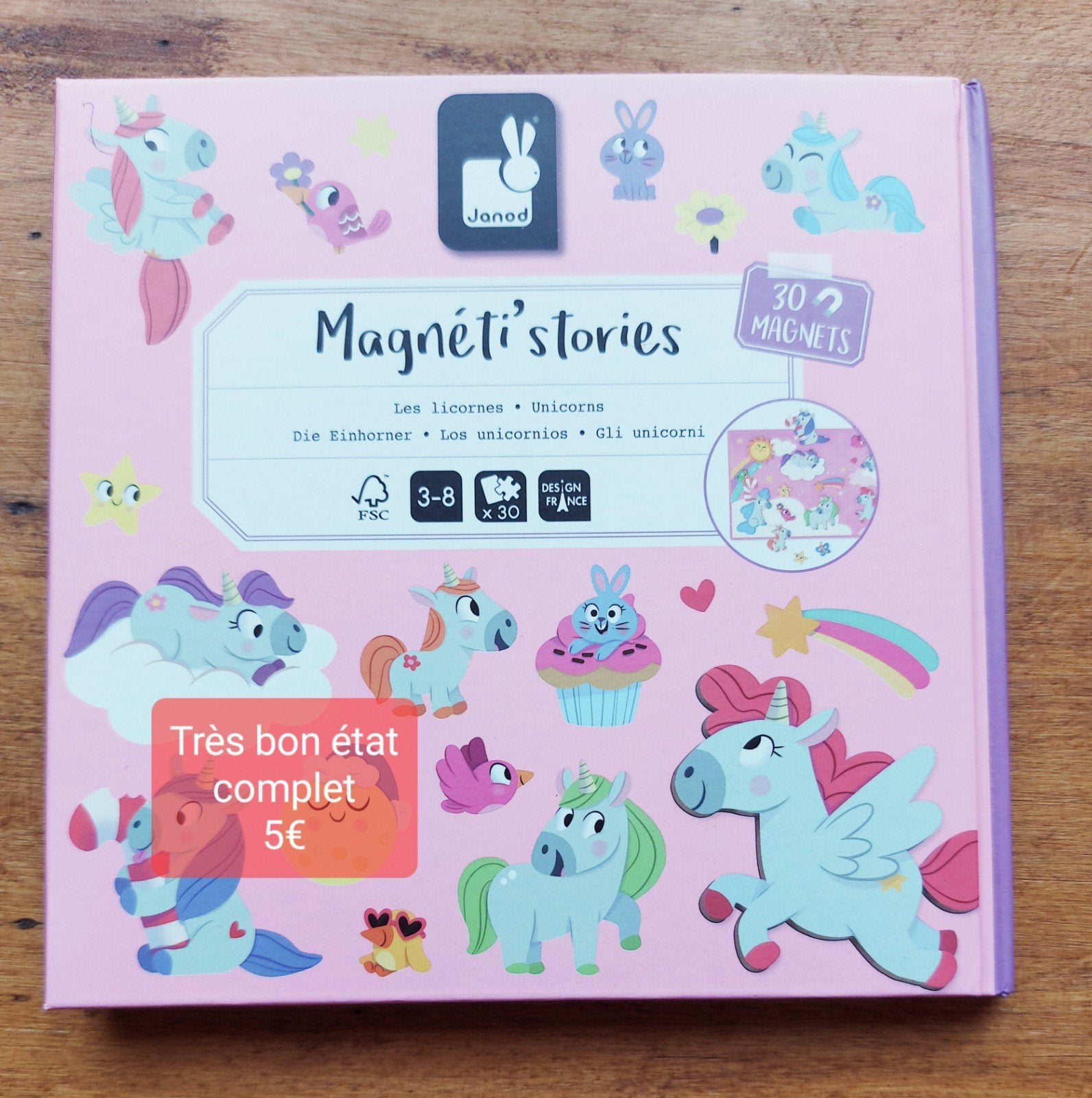 Magnéti'stories Les licornes, Enfants & Bébés, Enlèvement ou Envoi, Comme neuf