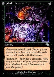 Cabal Therapy - JUD - MTG - PL, Hobby en Vrije tijd, Verzamelkaartspellen | Magic the Gathering, Ophalen of Verzenden