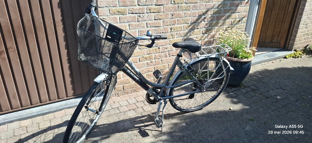 Damesfiets Lindor, Gebruikt, Velgrem, Versnellingen, 50 tot 53 cm