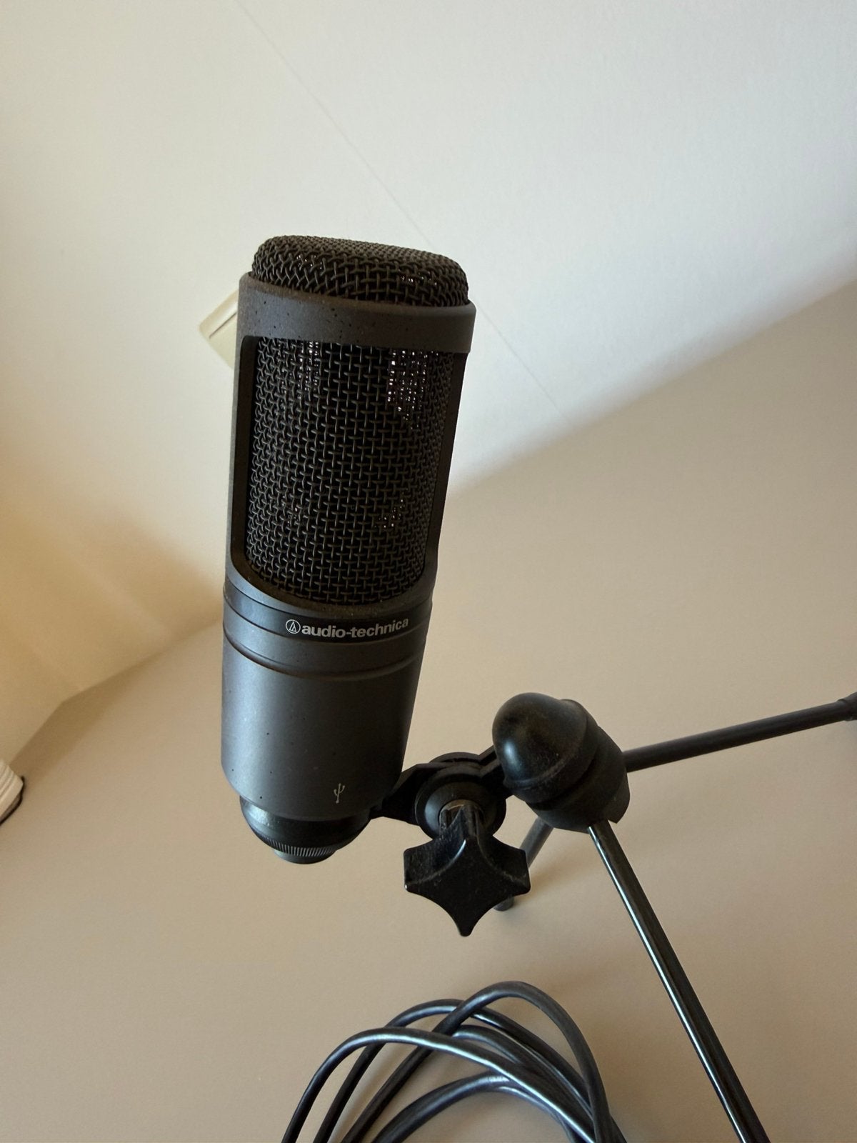 Audio Technica AT2020 (USB), Muziek en Instrumenten, Ophalen of Verzenden, Zo goed als nieuw