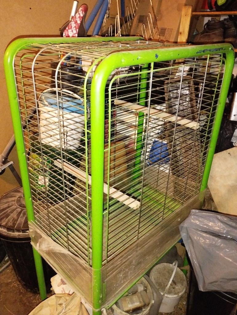 Papegaaien Kooi, Dieren en Toebehoren, Ophalen, Gebruikt, Vogelkooi