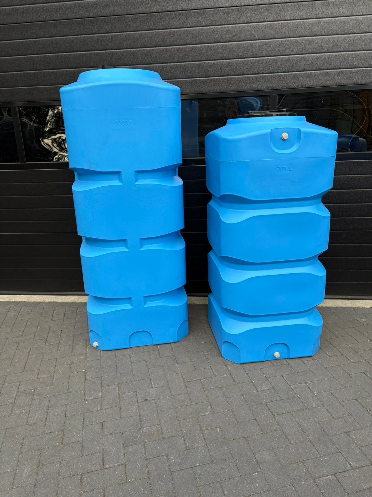 opslagtank staand 1000 L, 150 liter of meer, Ophalen, Nieuw, Kunststof