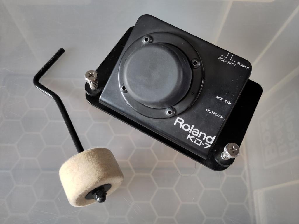 Roland KD-7 compacte kick pad, Ophalen of Verzenden, Roland