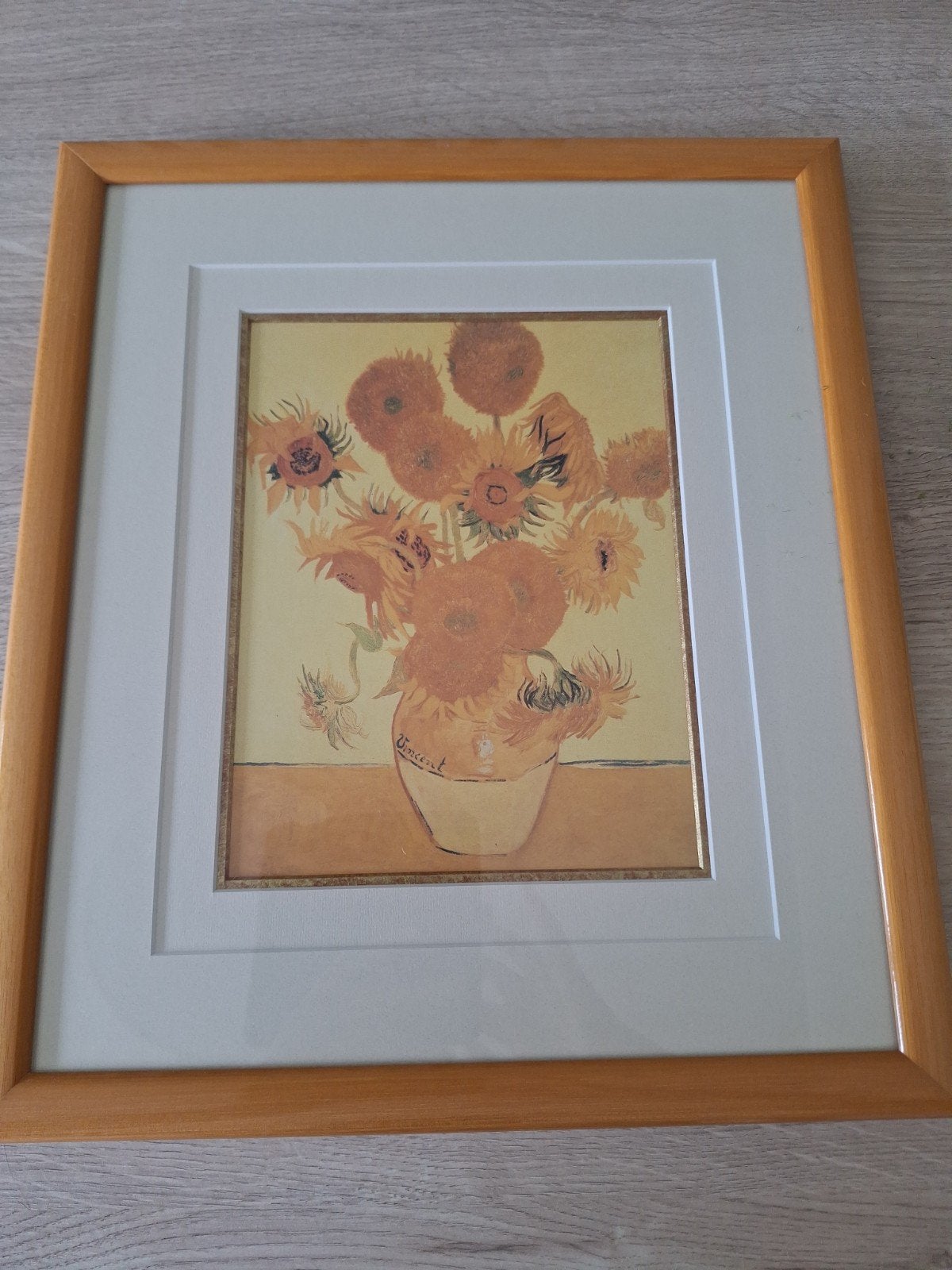 schilderij reproductie Vincent van Gogh de zonnebloemen, Ophalen