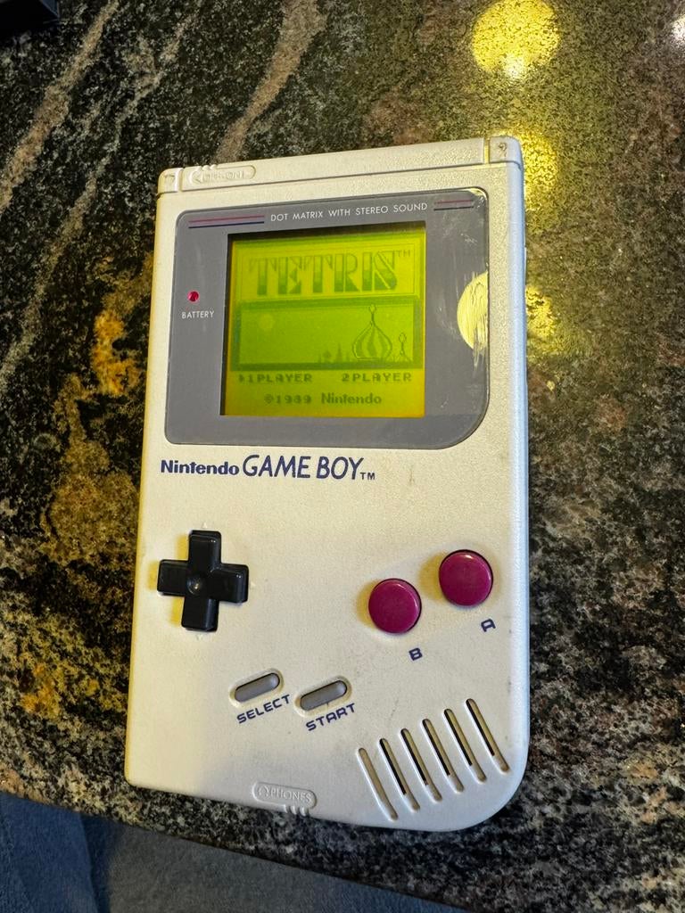 Gameboy classis met tetris, Games en Spelcomputers, Ophalen, Zo goed als nieuw