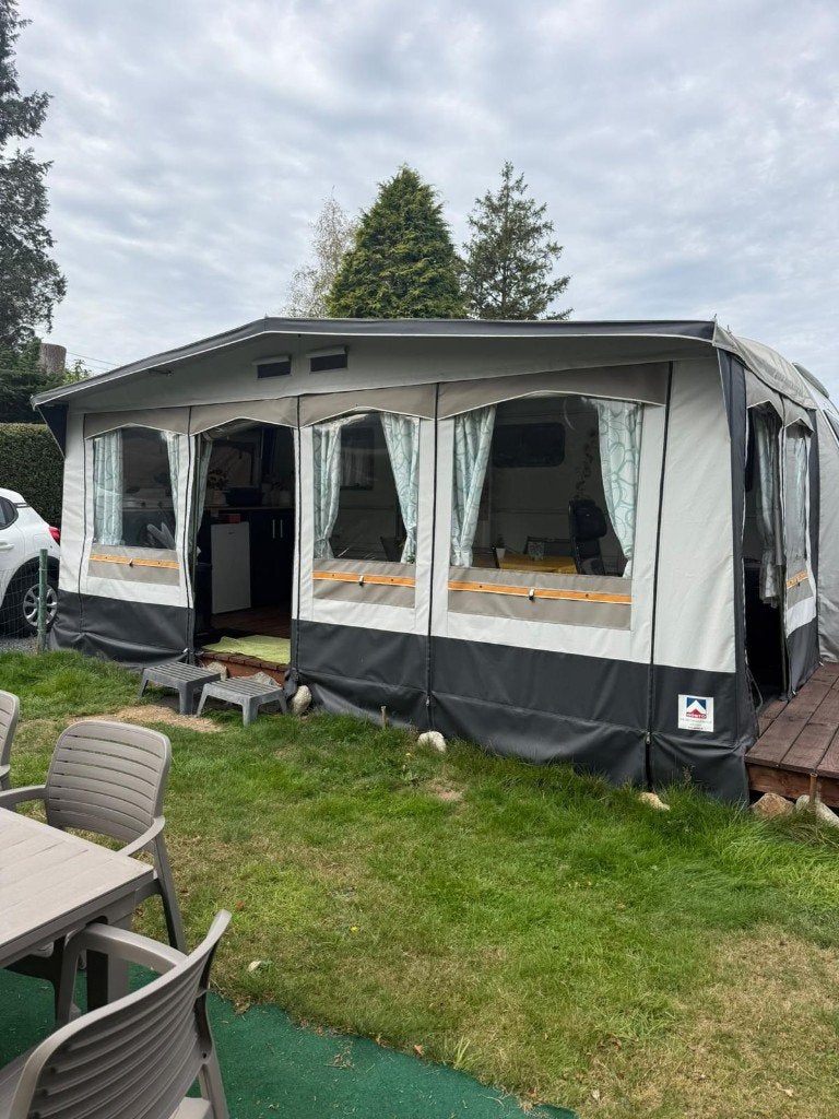 Trekbare caravan van Tabbert Da Vinci in Corbion (Bouillon), Standaardzit, Tabbert, Frans bed, Particulier