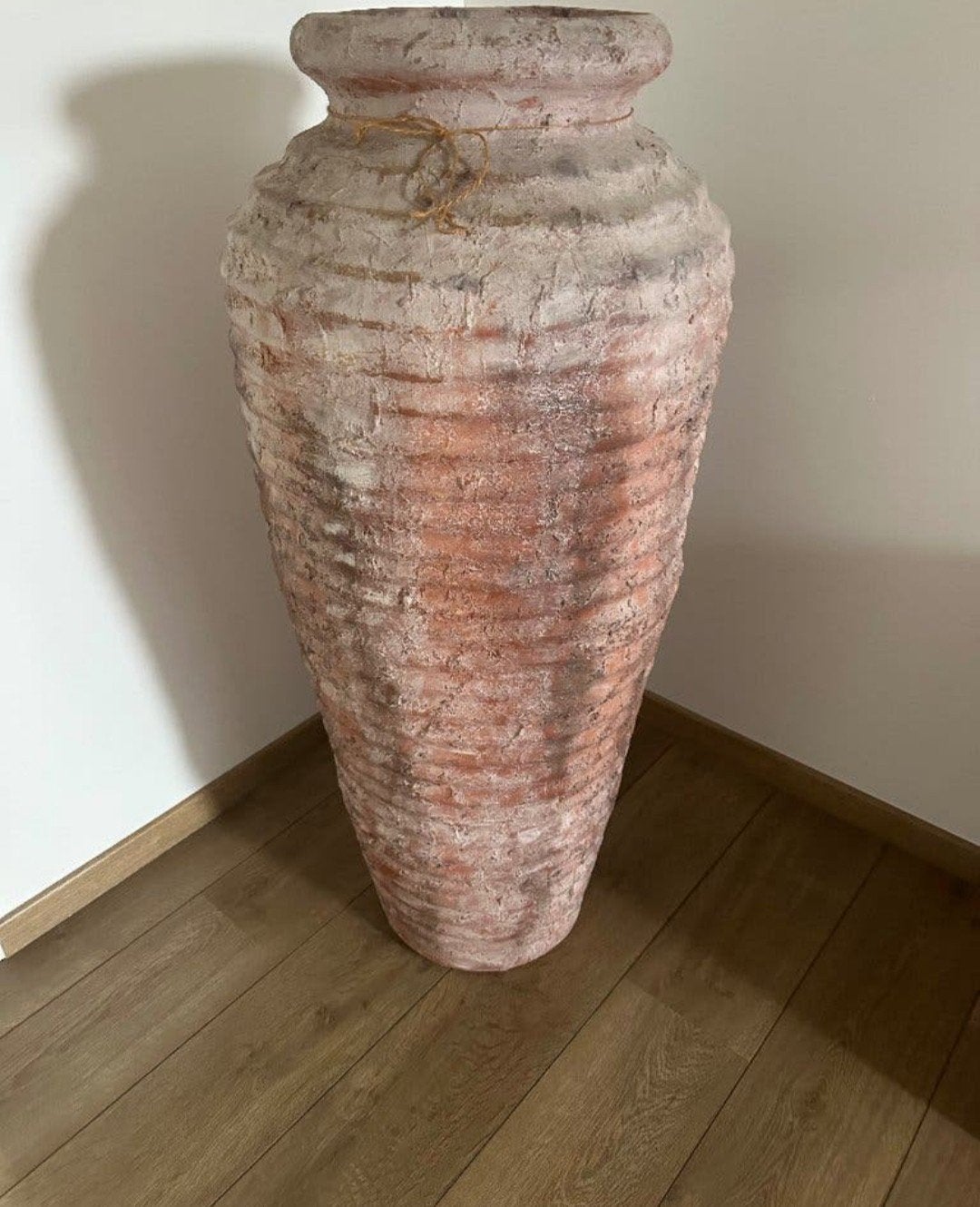 Grande amphore terre cuite (Déménagement), Enlèvement