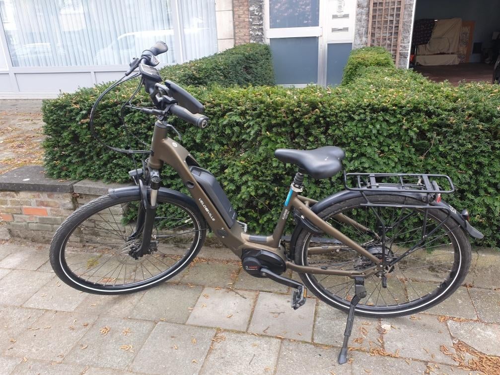 Elektrische fiets Velo de ville, Fietsen en Brommers, Elektrische fietsen, Zo goed als nieuw, 47 tot 51 cm, 50 km per accu of meer