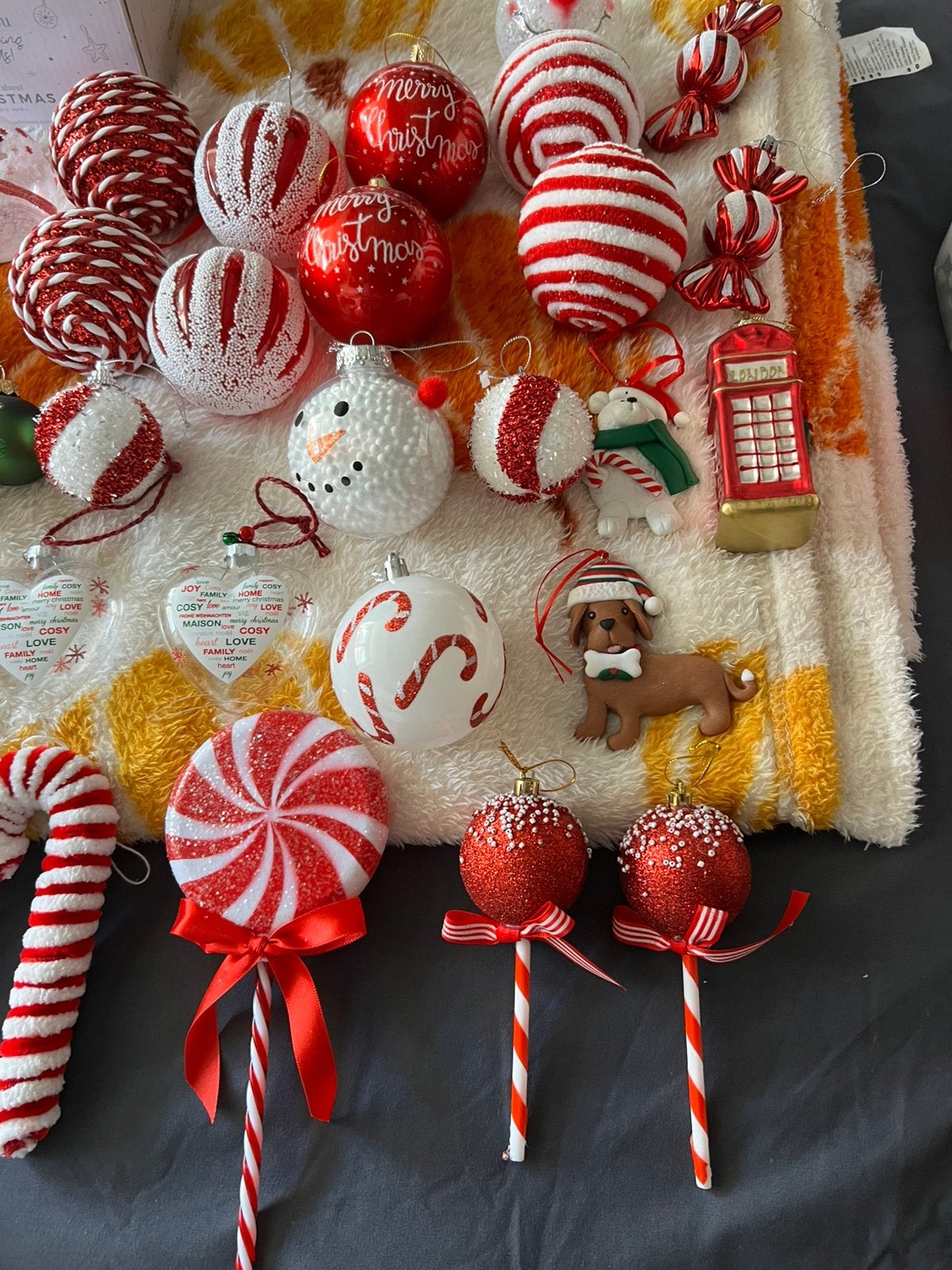 Lot kerstversiering, Diversen, Ophalen of Verzenden, Zo goed als nieuw