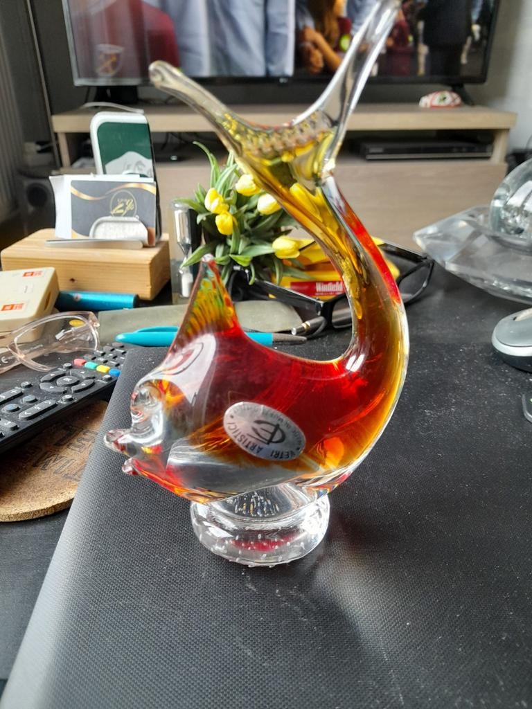 Poisson en verre de "murano", Enlèvement ou Envoi