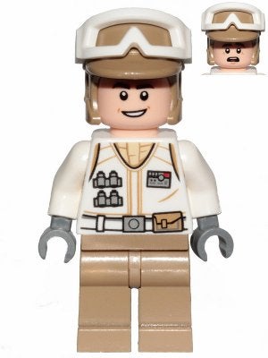 LEGO Star Wars sw1016 Hoth Rebel Trooper White Uniform,, Star Wars, Lego, Nieuw, Ophalen of Verzenden