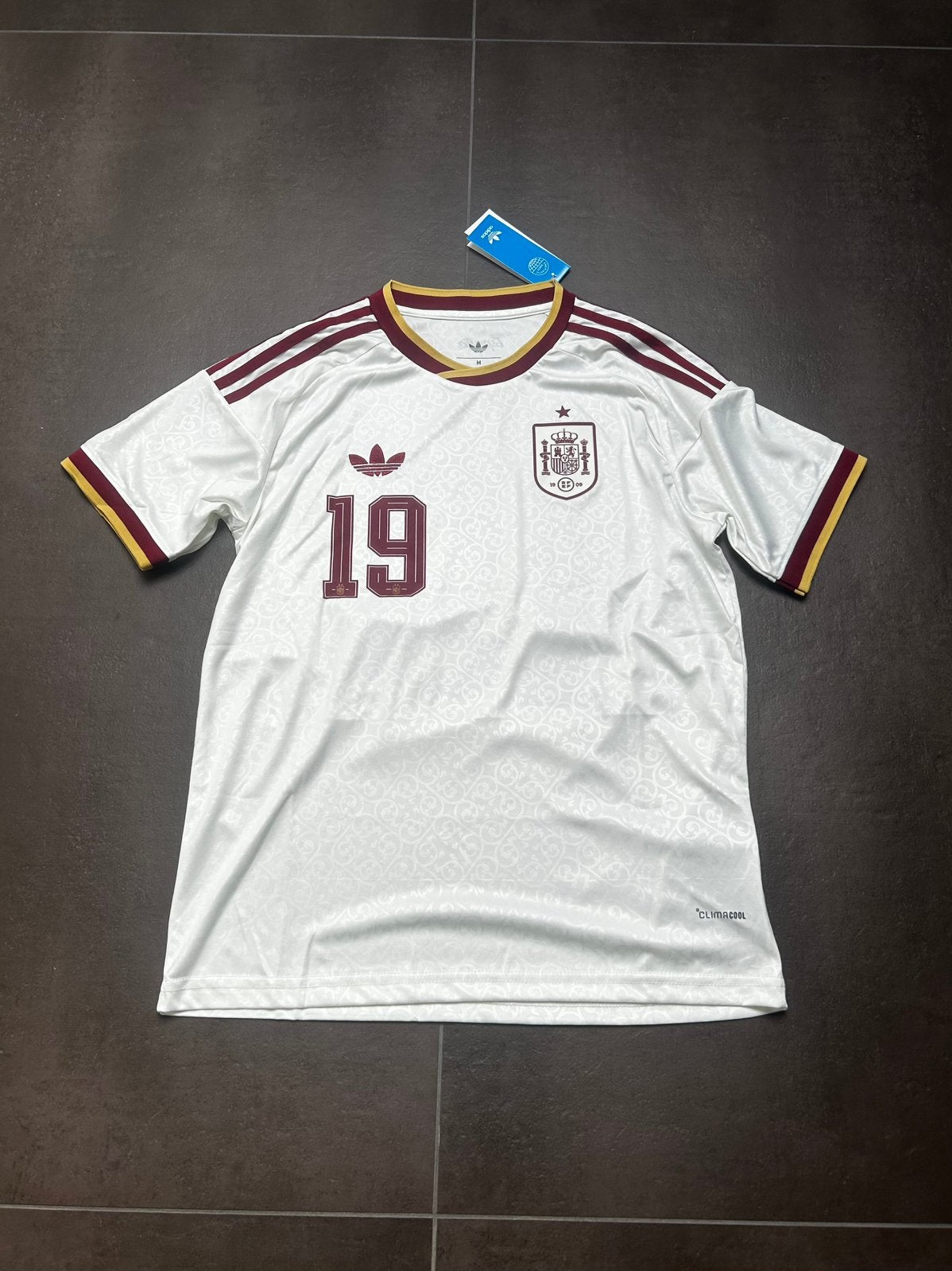 Lamine Yamal Adidas Spain Football Jersey, Maat M, Ophalen of Verzenden, Nieuw, Shirt