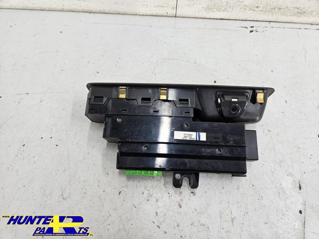 Raamschakelaar LV zwart Volvo S80 I ('98-'06) 9472034, Gebruikt, Ophalen of Verzenden, Volvo