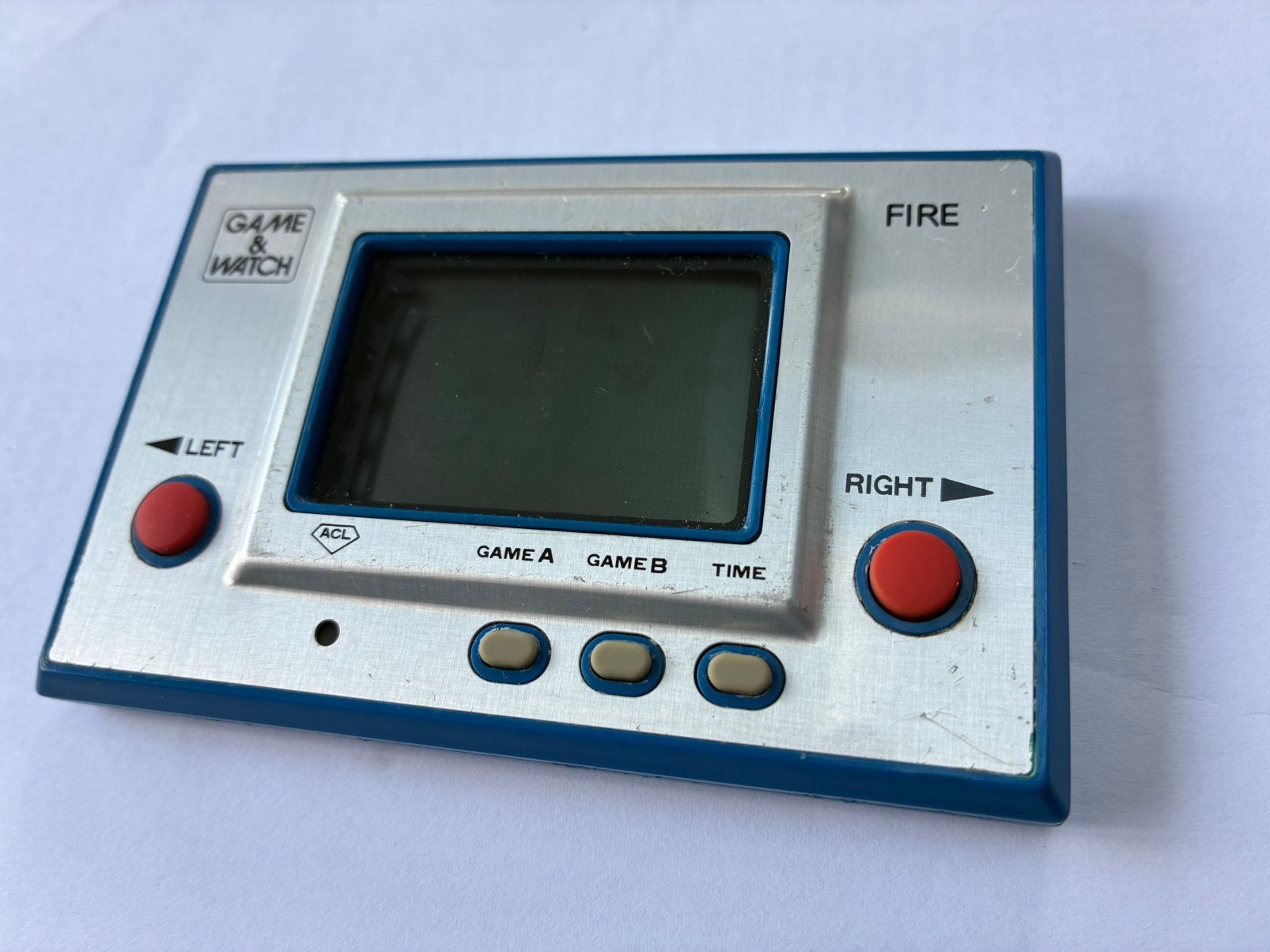 Nintendo Game&Watch Fire Silver RC-04 1980, Games en Spelcomputers, 1 speler, Ophalen of Verzenden, Gebruikt