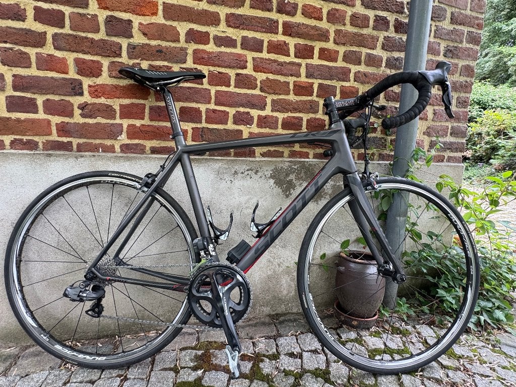 Scott CR1 Premium Carbon – Maat L (56) – Ultegra Di2, Autres marques, Frein sur jante, Enlèvement, 28 pouces