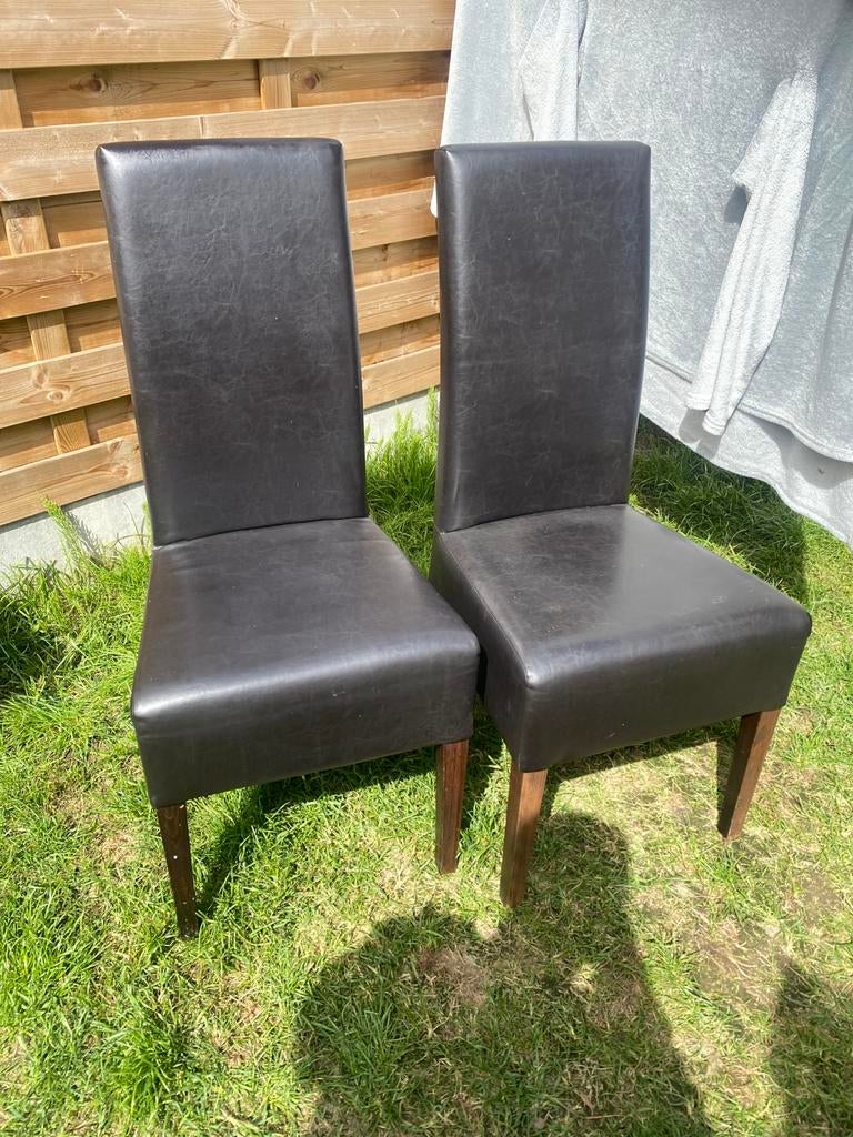 eettafel stoelen 4 stuks, Ophalen, Gebruikt