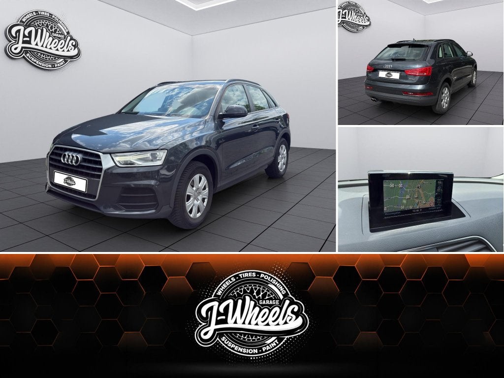 Audi Q3 1.4TFSI 2018 airco pdc navi zetelverwarming, Autos, 1395 cm³, Argent ou Gris, Achat, 1800 kg