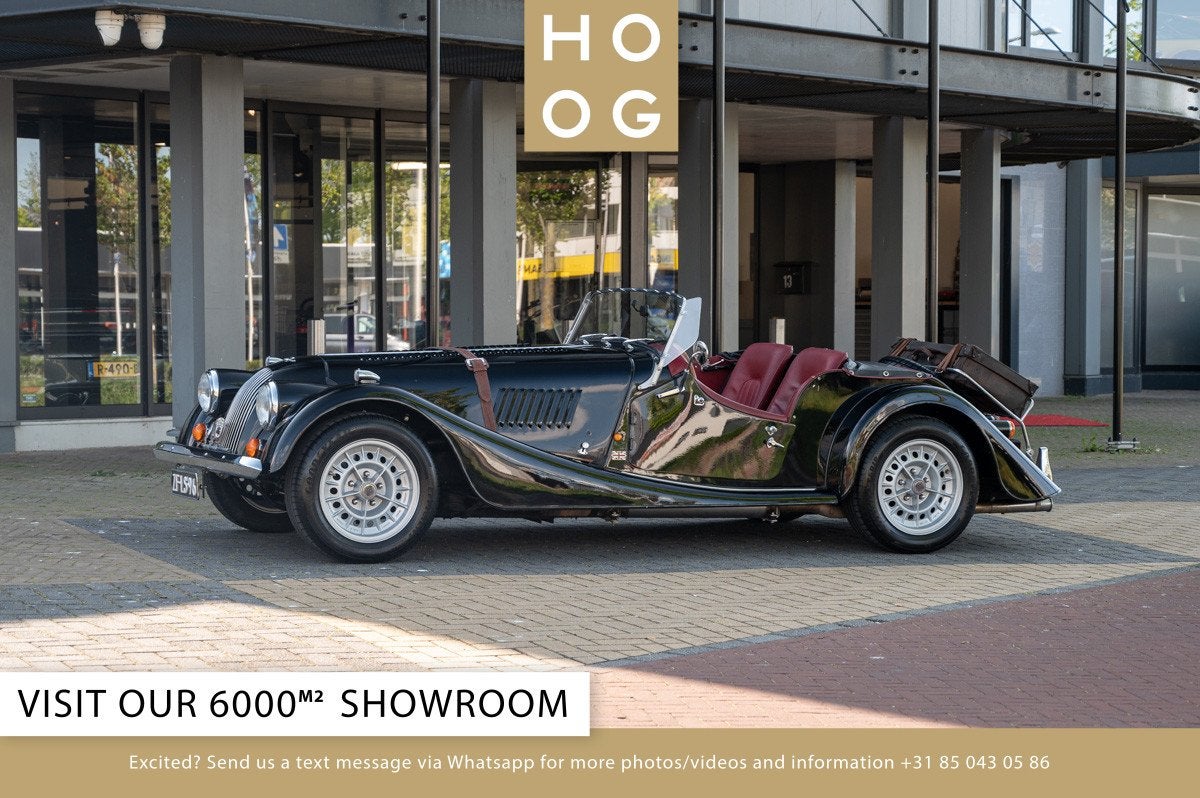 Morgan Plus 8 3.9 V8 (bj 1992), Auto's, Overige Auto's, Gebruikt, 8 cilinders, Zwart, Leder